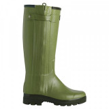  - Le Chameau Damen-Gummistiefel Chasseur Cuir, Farbe vert vierzon. Größe 36. vert vierzon / 38